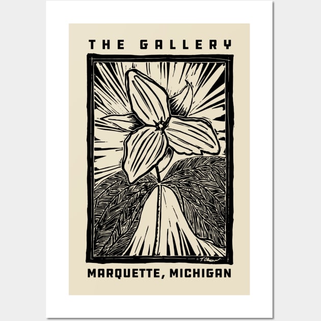 Trillium - The Gallery Wall Art by Marquette Artist Collective